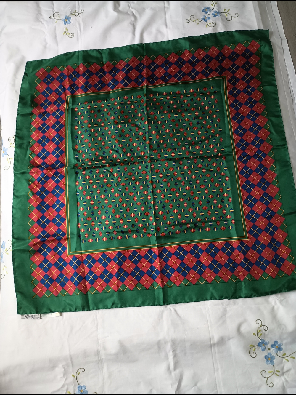 Ogilvy's Montréal silk scarf, made in Italy